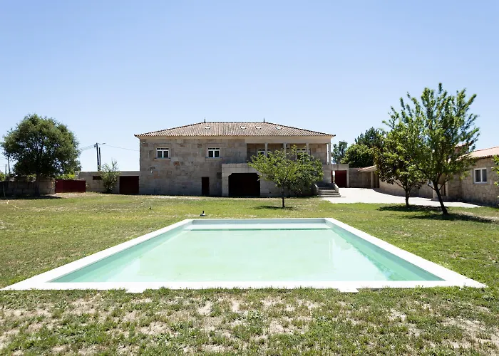 Nyaraló Countryside With Nature & Pool - 'casa Dos Vasconcelos' Casas Novas